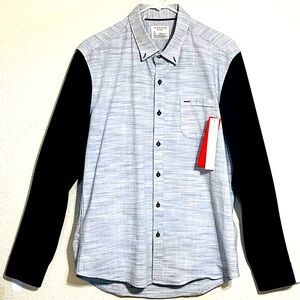 Two Color Mens Long-sleeves by 7 DIAMONDS